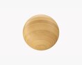 Wooden Sphere Modèle 3d