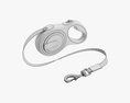 Automatic Extending Dog Leash Rope 3D 모델 