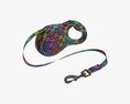 Automatic Extending Dog Leash Rope Modelo 3d
