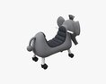 Baby Elephant Ride-On Modello 3D