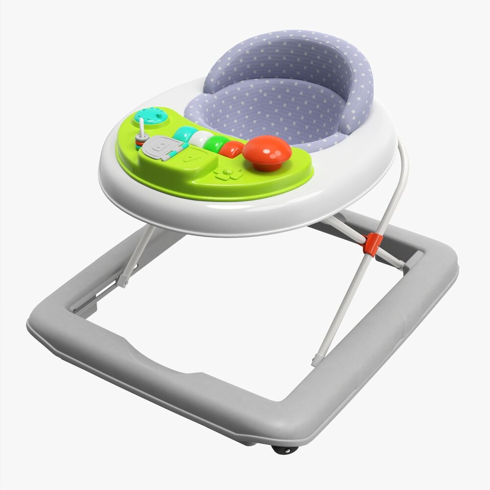 Baby Go Round Walker 3D 모델 