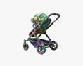 Baby Stroller 01 3D 모델 