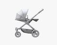 Baby Stroller 02 3D модель