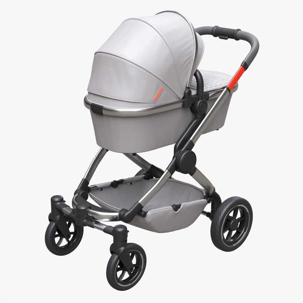 Baby Stroller 05 3D模型