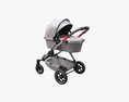 Baby Stroller 05 3D 모델 
