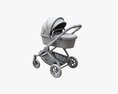 Baby Stroller 05 3d model