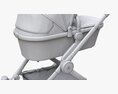 Baby Stroller 05 3d model