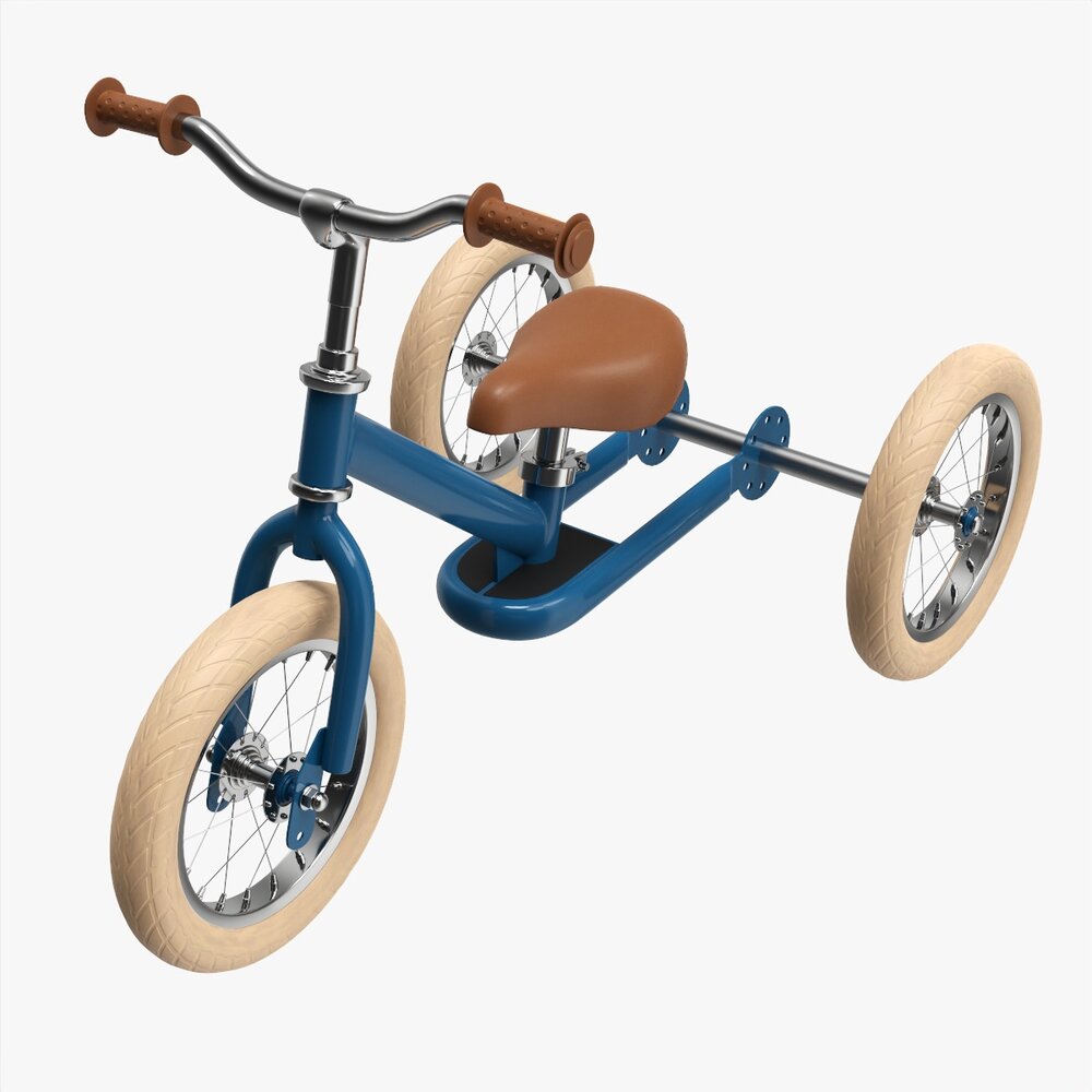 Balance 2-In-1 Trike Bike 3D модель