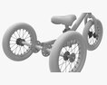 Balance 2-In-1 Trike Bike Modèle 3d