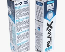 Blanx White Shock Toothpaste Modello 3D