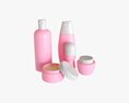 Body And Hair Care Set 3D 모델 
