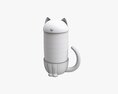 Cat-Shaped Teapot 3D 모델 