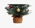 Christmas Tree Small Decorated 3D модель