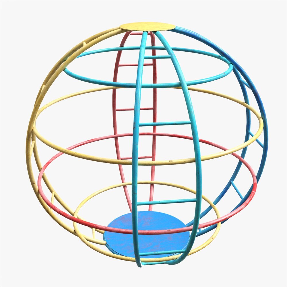 Climbing Sphere 02 3D model