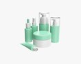 Day Care For Face And Body Set Mockup 3D 모델 