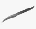 Double Bladed Throwing Knife 3D модель