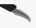 Double Bladed Throwing Knife Modelo 3D