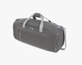 Duffel Travel Sport Bag Dark Gray 3d model