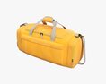 Duffel Travel Sport Bag Yellow 3D модель
