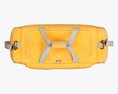 Duffel Travel Sport Bag Yellow 3D 모델 