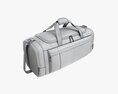 Duffel Travel Sport Bag Yellow 3Dモデル