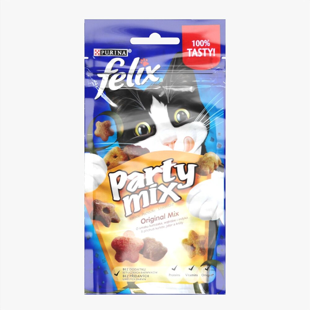 Felix Party Mix Cat Sweets 3D 모델 