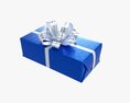 Gift Box With Ribbon 01 3D модель