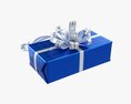 Gift Box With Ribbon 01 3d model