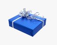Gift Box With Ribbon 02 3D модель