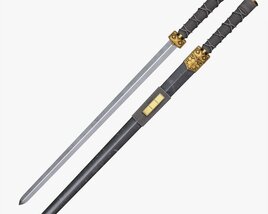 Han Sword Xiaxue Modello 3D