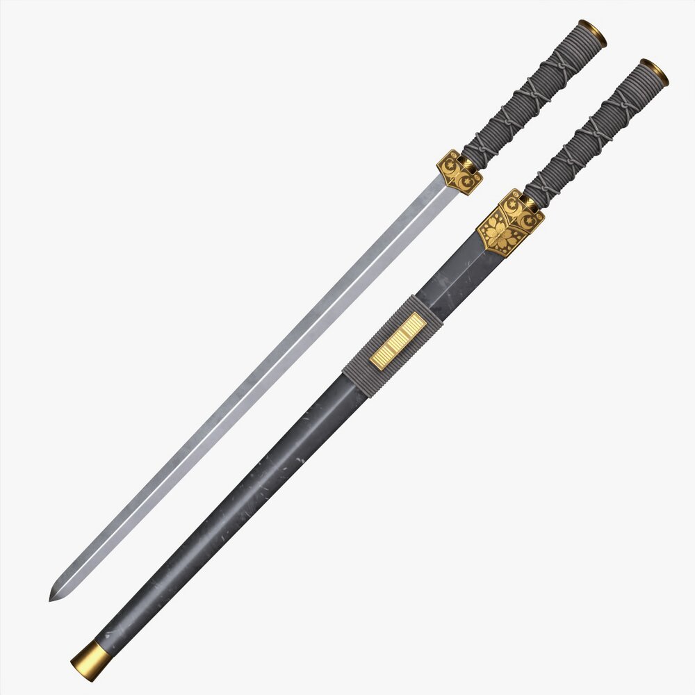 Han Sword Xiaxue Modèle 3D