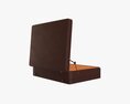 Leather Briefcase Open 3D модель