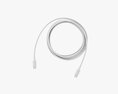 Lightning Cable Double Sided White 3D-Modell
