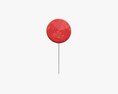 Round Lollipop On Stick 3D 모델 