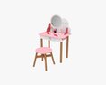 Little Miss Dressing Table 3D 모델 