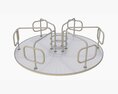 Merry-Go-Round Carousel 06 3D модель