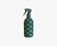 Metal Bottle With Dispenser Large 3Dモデル