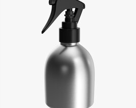 Metal Bottle With Dispenser Small Modelo 3d