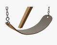 Outdoor Playground Swing Set 01 Modèle 3d