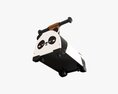 Panda Baby Ride-On Modello 3D