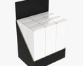 Paper Boxes With Tray Set Modelo 3d