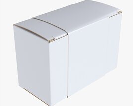 Paper Box Mockup 01 3D-Modell