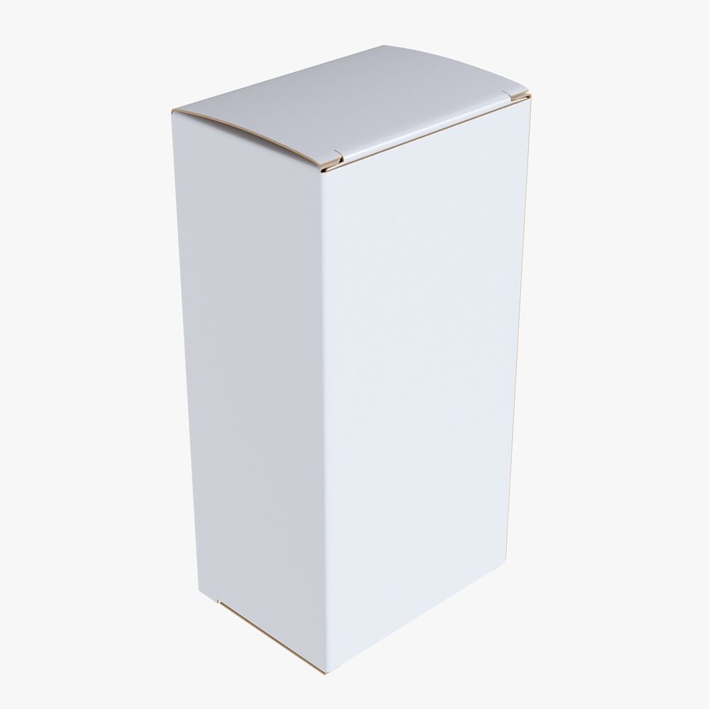 Paper Box Mockup 04 Modelo 3d