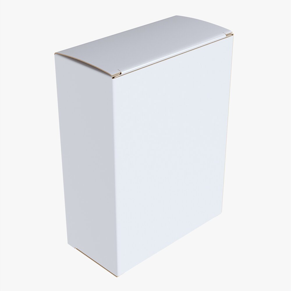 Paper Box Mockup 05 Modèle 3D