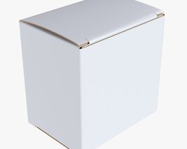 Paper Box Mockup 08 Modèle 3D