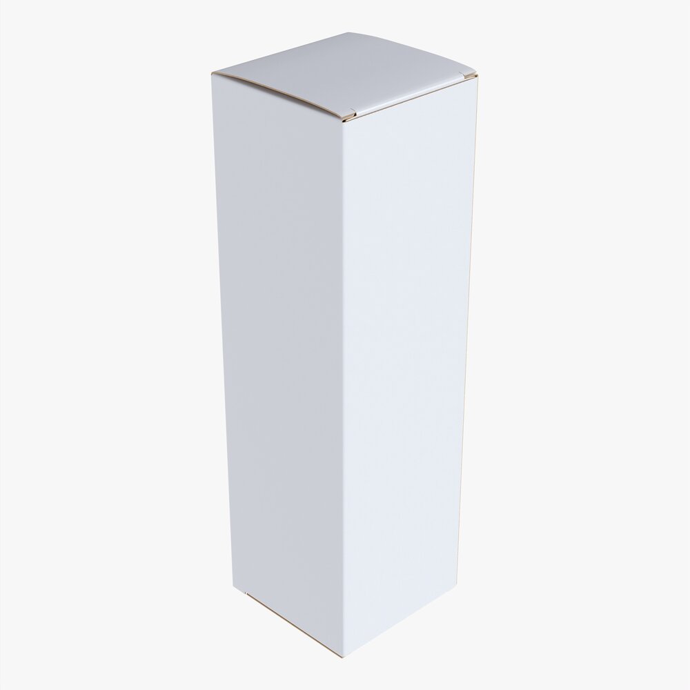 Paper Box Mockup 09 Modello 3D