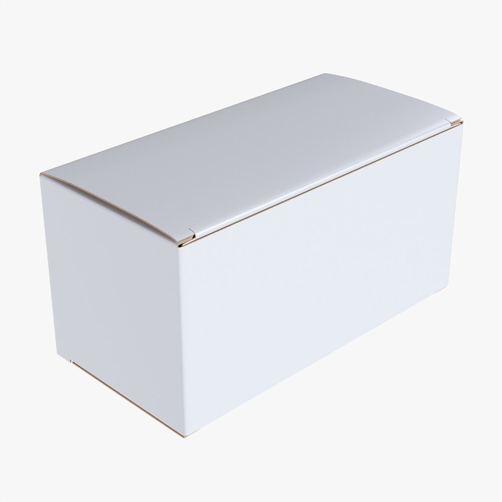 Paper Box Mockup 12 3D модель