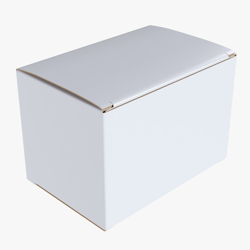 Paper Box Mockup 13 3D-Modell