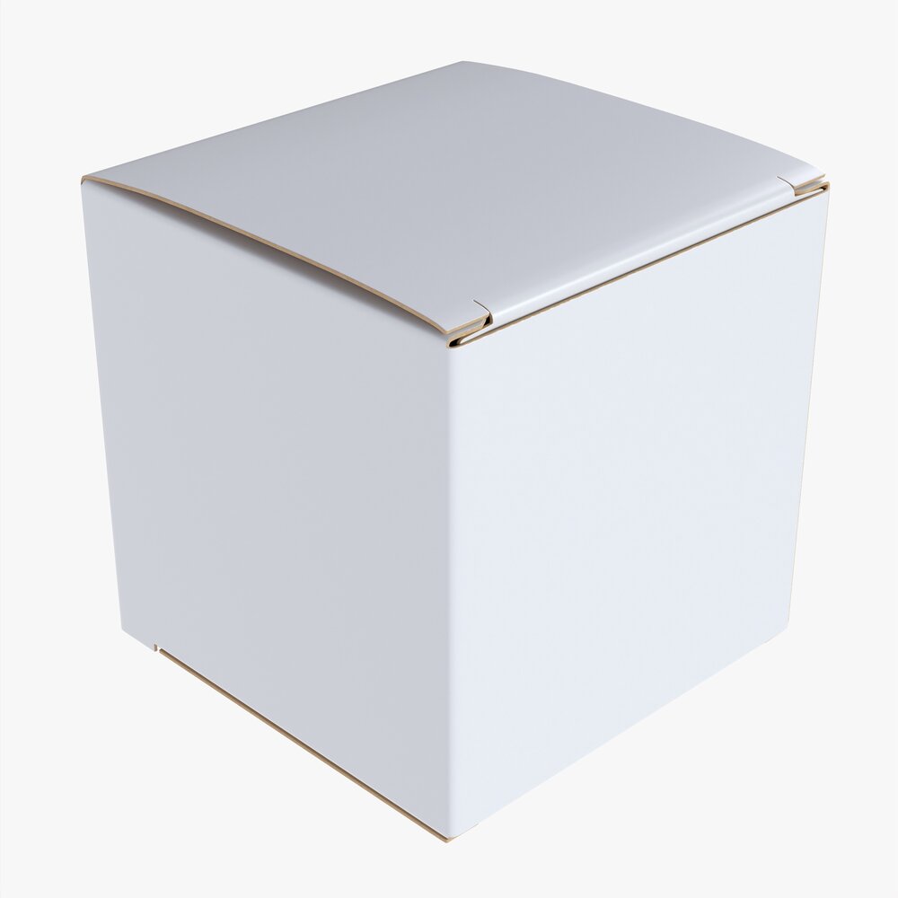 Paper Box Mockup 14 Modèle 3D