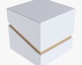 Paper Gift Box Mockup 01 Modello 3D